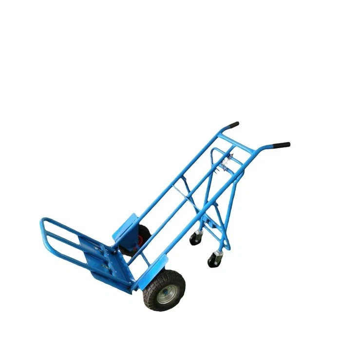 Men kamyon chariot chariot ak wou chanm konpwesyon lè